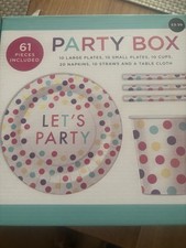Party Plates Cups Napkins