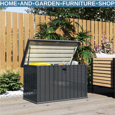 400L Metal Garden Storage Box