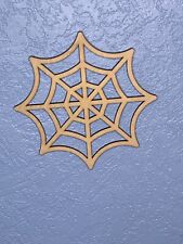 Simple Small Spider Web Wooden