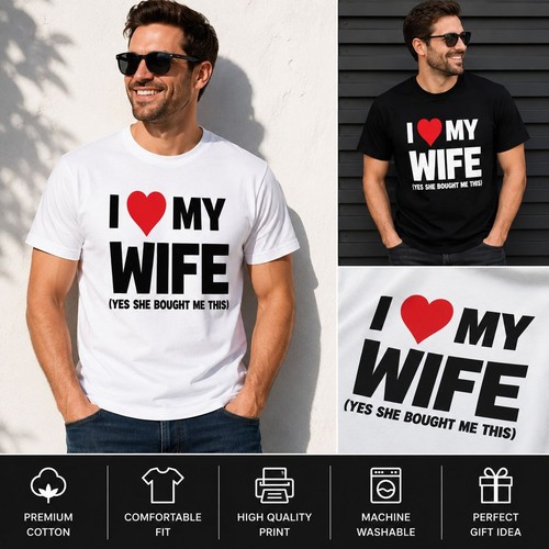 Love wife funny - t, shirt
