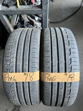 2x 205 45 17 88V XL CONTINENTAL PREMIUMCONTACT 6 Extra Load Tread 5mm DOT 2018