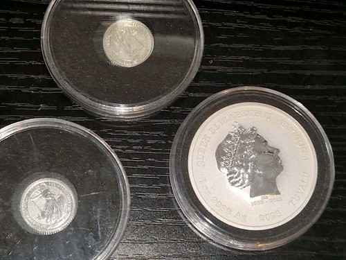 Silver bullion joblot 999 - silver,
