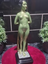 Vintage Art Deco Chalkware