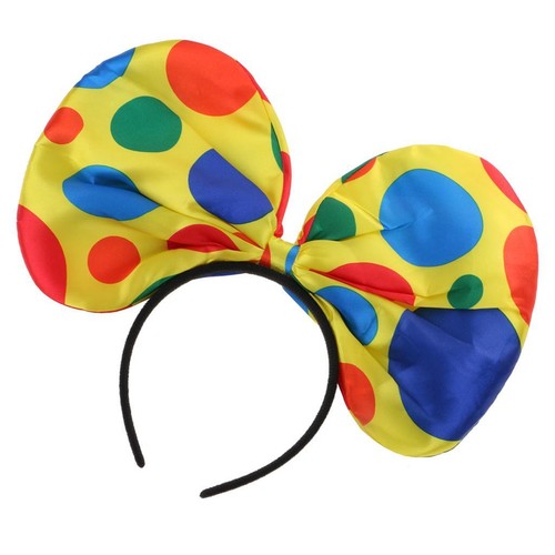 Polka dot clown hat - polka, headband