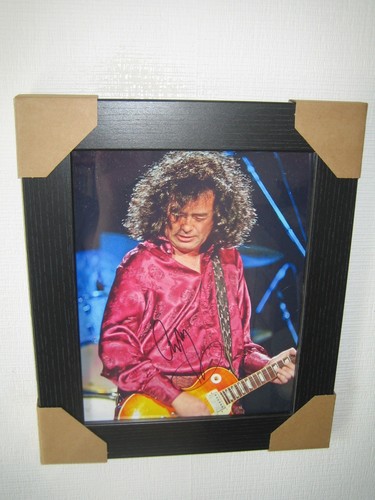 Jimmy page signed - signed, photo