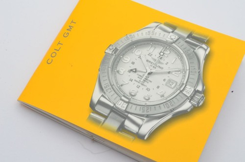 Breitling colt gmt manual - breitling, in