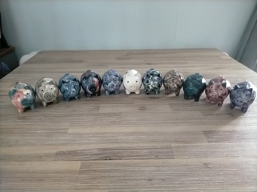 Jersey small pottery pig all - small, pig...all