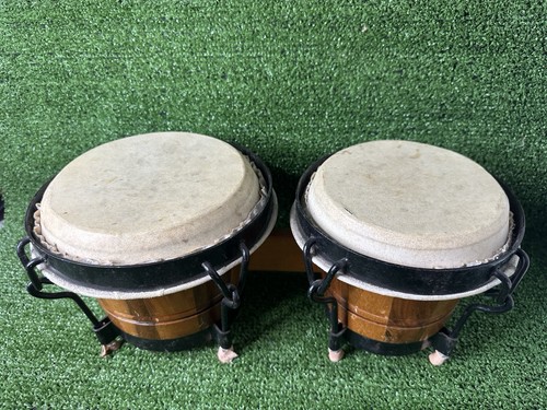 Vintage bongo drum - vintage, set