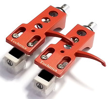 2 Technics Headshells, 2 Cartridges, 2 Stylus, Fits SL-1200 MK2 Vinyl Player