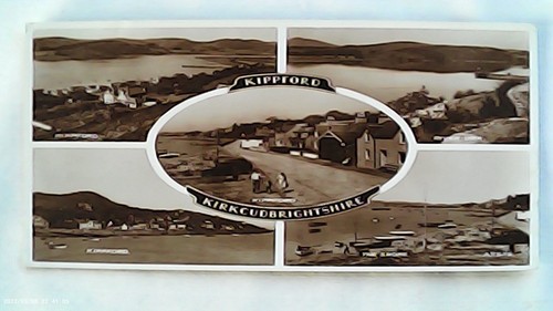 Postcard kippford - postcard.,