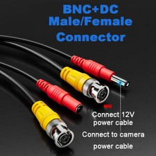 5m-50m BNC DC Power Lead CCTV