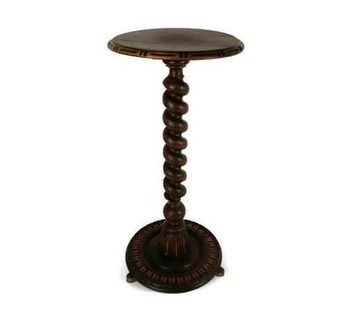 Barley twist hand carved