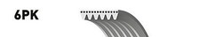 Gates Alternator Fan V-Ribbed