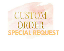 GORGEOUS "CUSTOM ORDER" SPECIAL REQUEST PRINTED CANVAS FABRIC SHEET..HAIR BOWS,