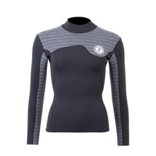 TWO BARE FEET WOMENS ASPECT FLEECE LINED ZIPLESS THERMAL 2.5MM WETSUIT TOP