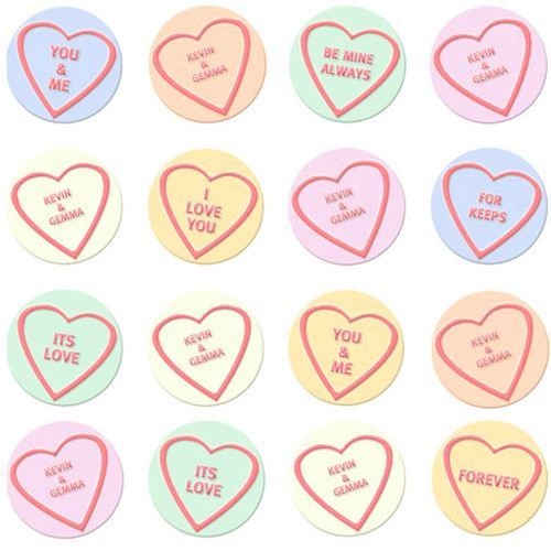 Personalised happy love heart - happy,