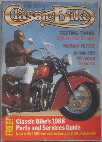 Classic bike magazine - magazine, october