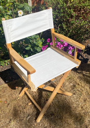 Wooden folding directors chair - wooden,