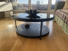 Marble Effect Two-Tier Coffee