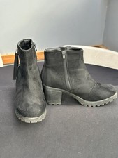Peacocks Black Ankle Boots