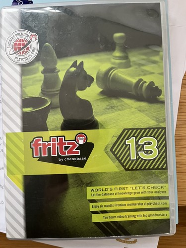 Fritz chess game dvd - game, pc