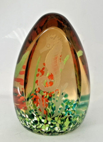 Caithness glass paperweight - glass,