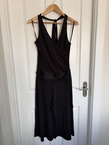 South black halterneck - black,