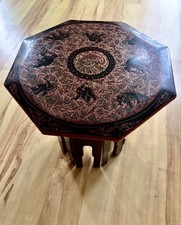Vintage Burmese Side Table