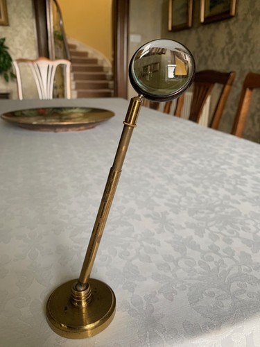 Antique microscope extendable - antique,