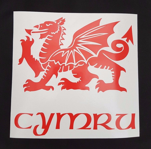 Red welsh cymru - red,