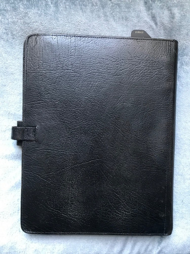Vintage filofax deskfax black - vintage,