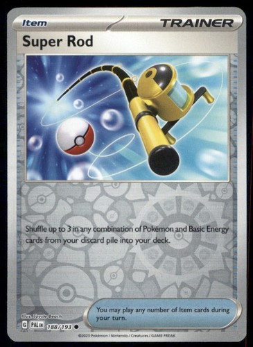Super rod reverse - holo, 188