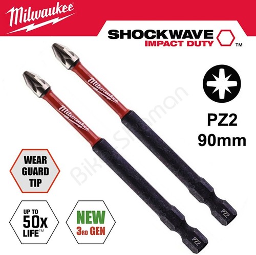 Milwaukee shockwave - 2x, shockwave®