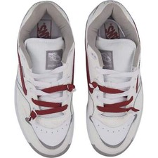 Vans White Red Rowley Trainers
