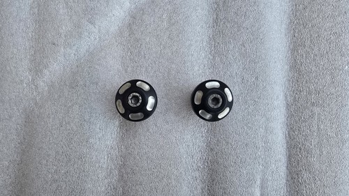 Motorcycle billet frame plugs - billet,