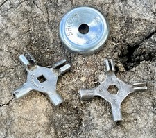 3x Vintage BROOKS & KING DICK + Unbranded Bike Spoke Spanner Key(ref LB)