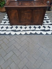 Vintage Wooden Blanket Box