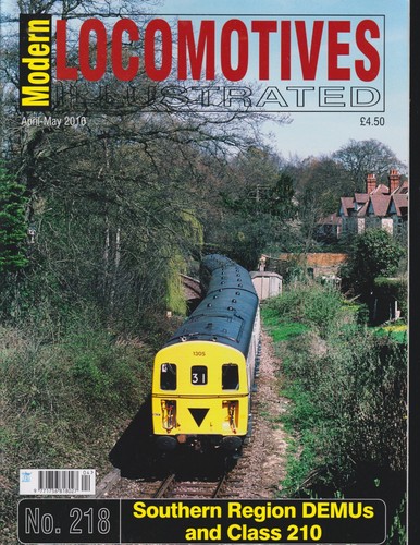 Modern locomotives illustrated - modern,