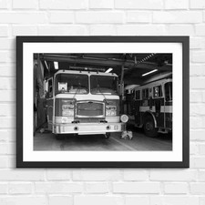 Bold Red Fire Engine Front