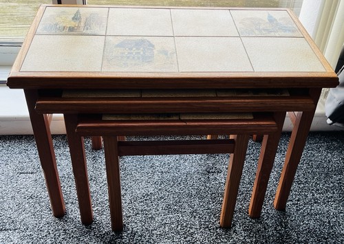 Mid century nest tables - of,