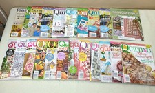Quilting Magazine Lot of 22