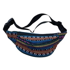 VINTAGE Ethnic Canvas Bum Bag