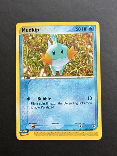 Pokémon tcg mudkip - mudkip, ex
