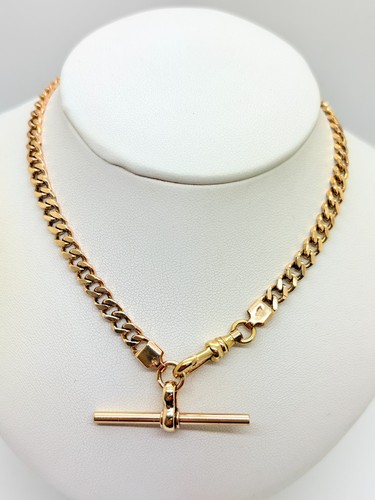 9ct yellow solid gold - gold, t-bar