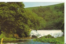Derbyshire Postcard - River