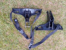 Genuine Hillbilly top & Bottom Bag Brackets in used condition SALE NOW ONLY£1.99