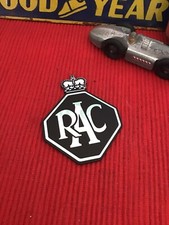 RAC Decal Plaque - ROYAL