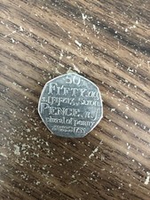 50 Pence Coin Samuel Johnson's