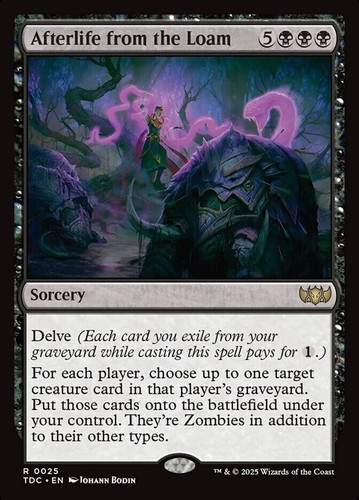 Mtg commander tdm afterlife - mtg,