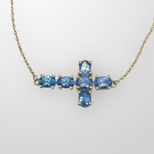 Gold bracelet tanzanite 9carat - tanzanite,